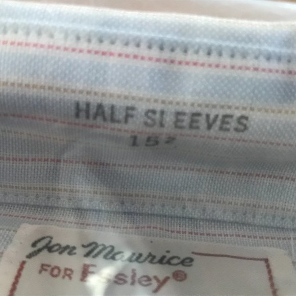 Vintage Deadstock JON MAURICE FASHION For ESSLEY 1970s striped button down shirt - Picture 8 of 12